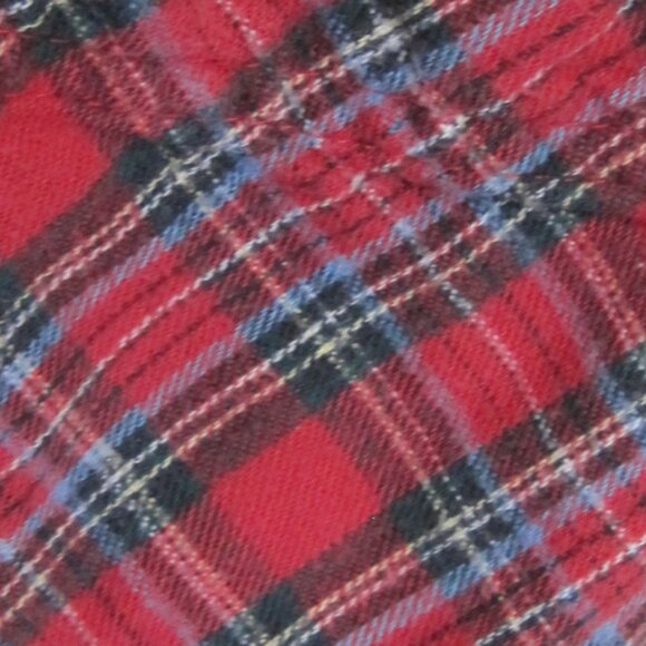 L.L. Bean L.L. kids plaid flannel dress with 2 patch pockets sz XL - Picture 7 of 7